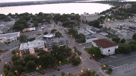 Aerial Views of Downtown Winter Haven, FL - YouTube