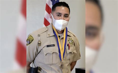 Watch Gold Medal Presentation For Sergeant Villarreal Inside Cdcr