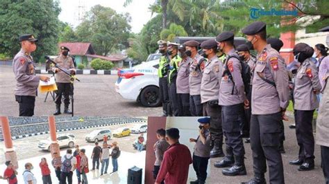 Polres Sintang Kerahkan Personel Amankan Aksi Unjuk Rasa Kelompok