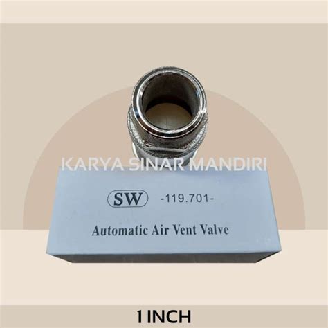 Jual Recommend Automatic Air Vent Valve Inch Drat Luar Di Seller