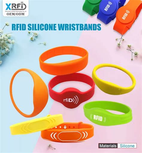 Factory Price Writable Ev K Chip Wristband Khz Silicone Fabric