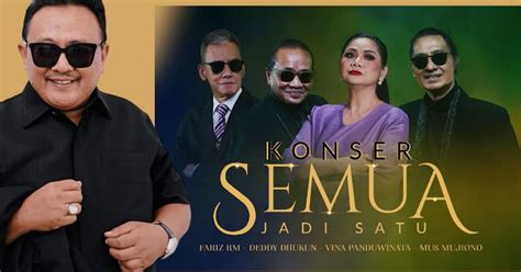 4 Musisi Legendaris Bakal Tampil Sepanggung Di Konser Semua Jadi Satu