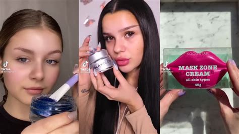 Asmr Skincare Tiktok Compilation Youtube