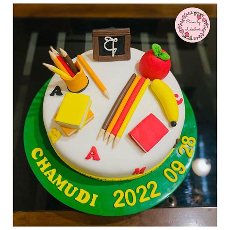 Bday Cake Done First Letter Reading Cakes By Lakshmi Facebook