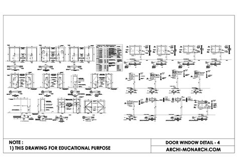 Door Window Detail Four Archi Monarch