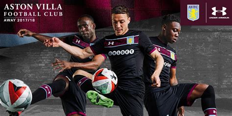 Aston Villa Under Armour Away Kit Football Shirt Culture