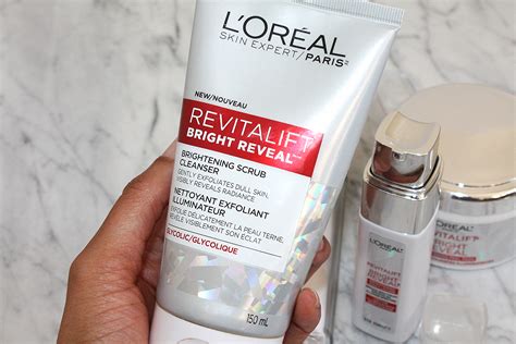 A LOreal Revitalift Bright Reveal Routine FACE TO CURLS