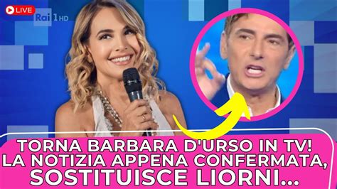 ULTIMA ORA Notizia clamorosa Barbara D Urso sarà la nuova