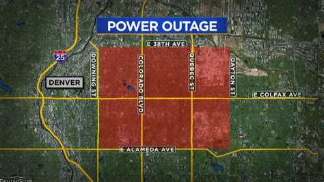 Power Restored To 27,000+ After Major Outage - CBS Colorado