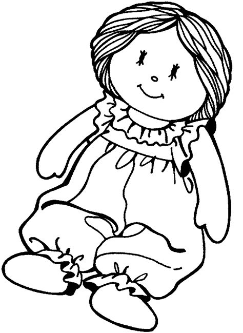 Free Doll Black And White Clipart Download Free Doll Black And White