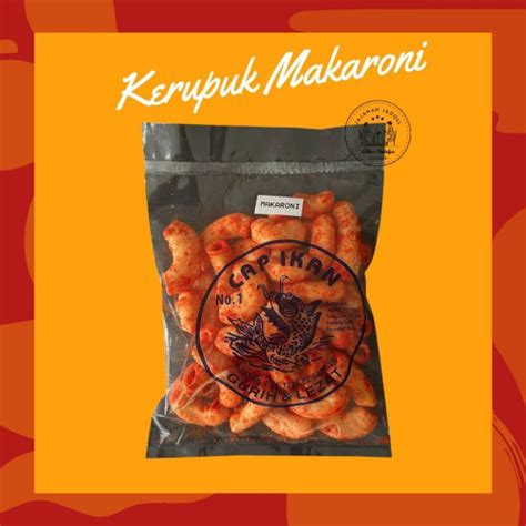 Jual Gr Kerupuk Makaroni Kerupuk Cap Ikan Kerupuk Jadoel