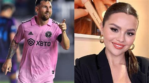 La Ins Lita Reacci N De Selena Gomez Ante Una Jugada De Messi Mdz Online