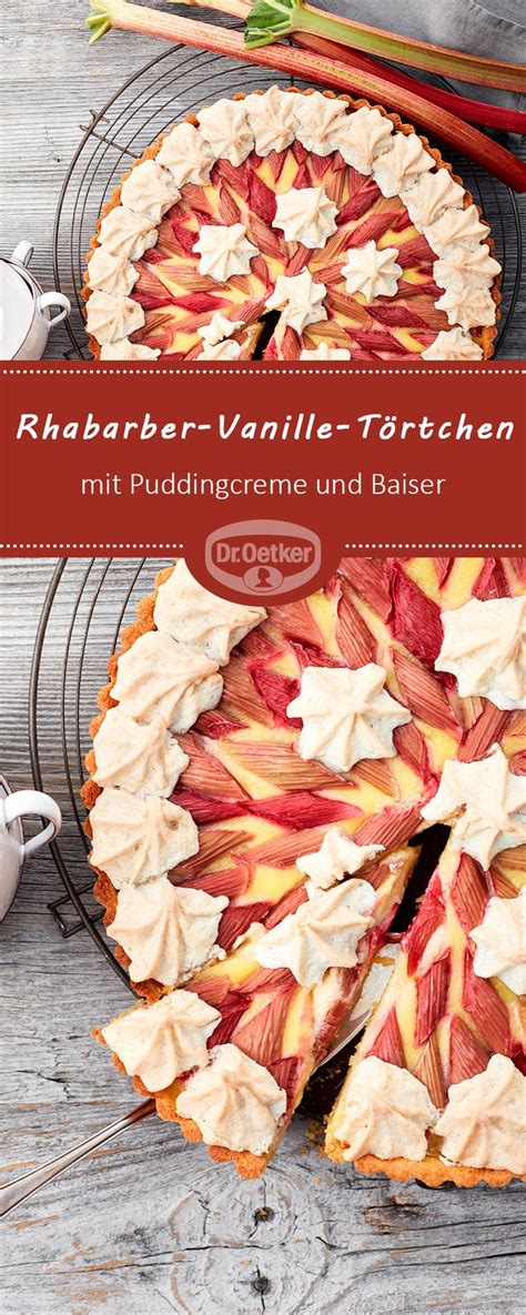 Rhabarbertarte Rezept Dr Oetker Rezept Rhabarber