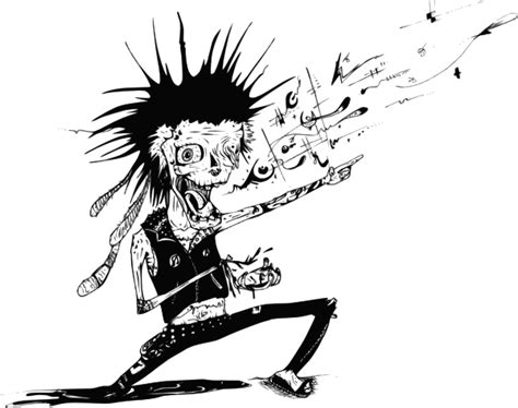 Punk Rocker Clip Art At Vector Clip Art Online Royalty