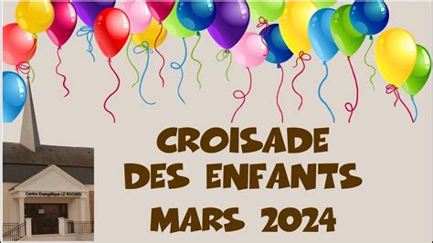 Celr Melun Dimanche Mars H Croisade Des Enfants