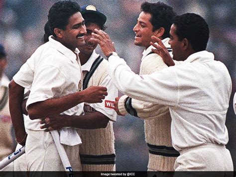 Anil Kumble Became Second Bowler To Take 10 Wickets In Test Innings On ...