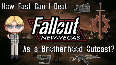 How Fast Can I Beat Fallout New Vegas As A Brotherhood Outcast Youtube