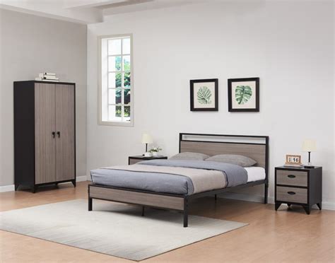 Colton Steel Bedroom Furniture Collection