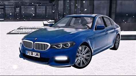 City Car Driving 1 5 BMW 540i G30 2018 Snow Drive 1080p G27