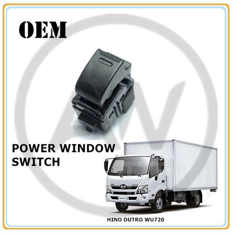 Hino Dutro Wu Lorry Power Window Single Sub Switch Pin Shopee