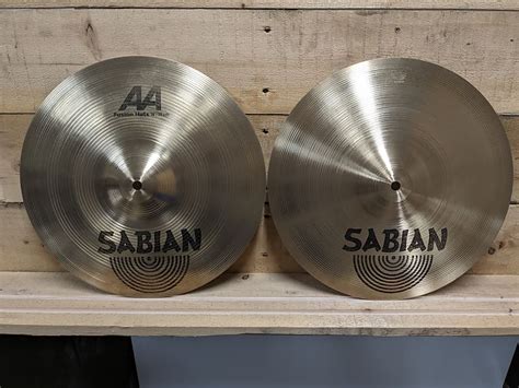 Sabian AA Fusion Top Regular Bottom Hi Hats Reverb