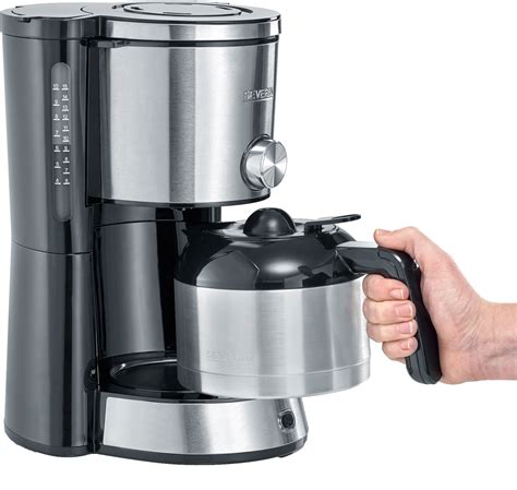 Severin Filterkaffeemaschine Mit Edelstahl Thermokanne Liter