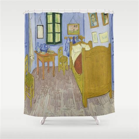 Vincent Van Gogh S Bedroom In Arles Shower Curtain By Vintage Images