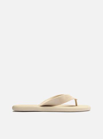 Chinelo De Dedo Tira Larga Off White Brizza Arezzo