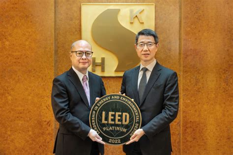 The Year Old Sun Hung Kai Centre Awarded Leed Platinum