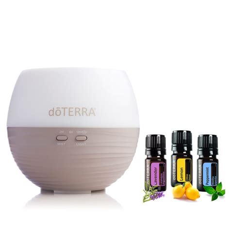 Doterra Petal Diffuser Intro Kit Essential Health Nz