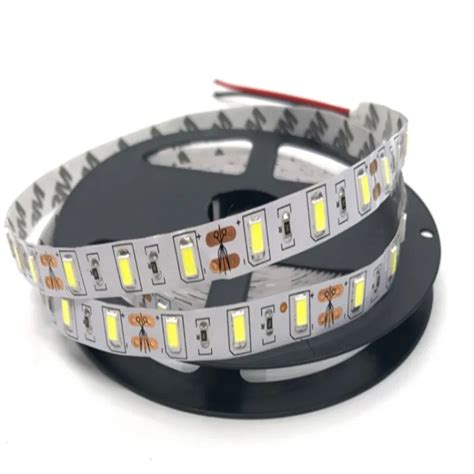 LED Strip 5730 Waterproof DC12V 24V 60LED M 5m Lot 5730 LED Strip