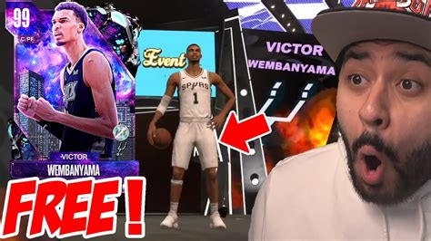 Omg No Way FREE DARK MATTER VICTOR WEMBANYAMA FROM THIS NBA 2K24