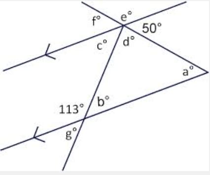 Parallel Lines Plus Triangle Angle Sum Quiz Quizizz Worksheets Library