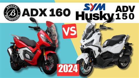 Bristol ADX 160 Vs SYM Husky ADV 150 Side By Side Comparison Specs