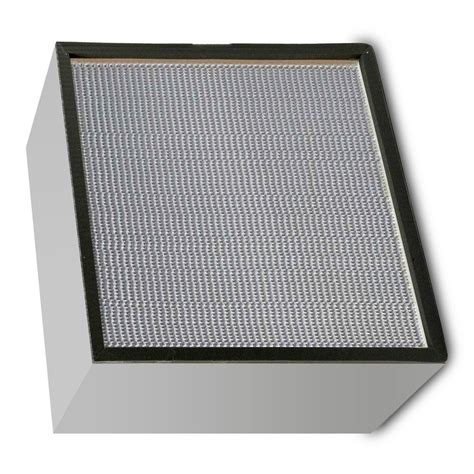 Stainless Steel Microfiber Mini Pleat Hepa Filter Flow Capacity Range