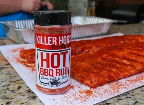 Grilovací Koření Killer Hogs Hot Bbq Rub Skladem Top Grily