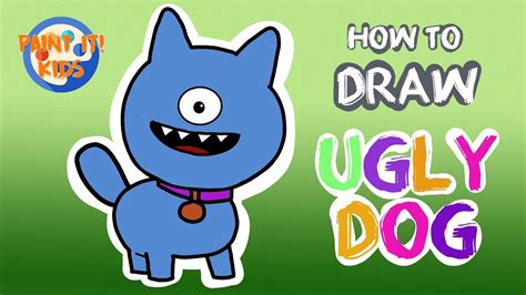 Drawing For Kids How To Draw Ugly Dog Uglydolls Movie Art For