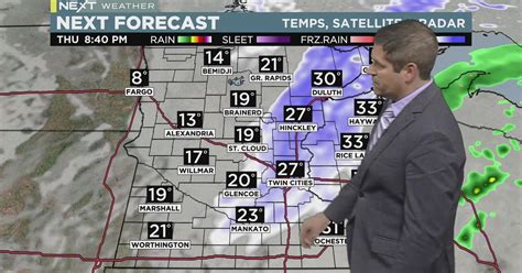 NEXT Weather: 9 a.m. weather report - CBS Minnesota