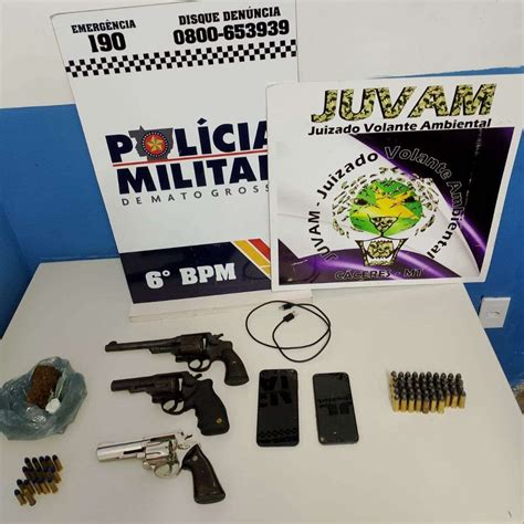 PM apreende armas e seis integrantes de facção criminosa Única News