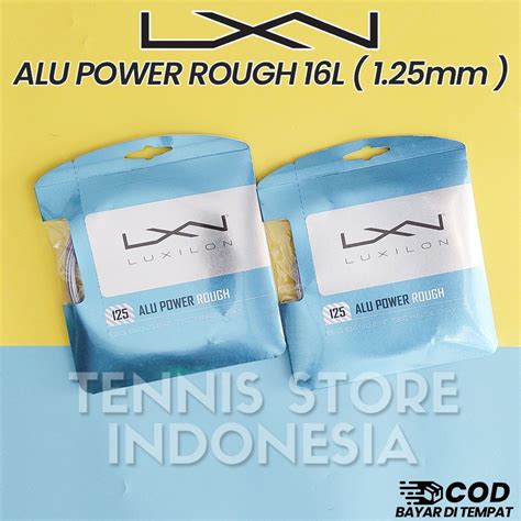 Jual Senar Tennis Luxilon Alu Power Rough L String Original