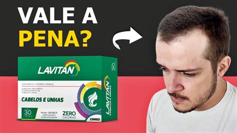 Lavitan Hair Tratamento Contra Queda de cabelo e Calvície Masculina