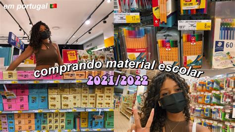 COMPRANDO MATERIAL ESCOLAR Vlog YouTube