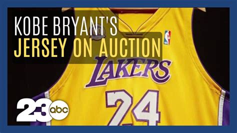 Iconic Kobe Bryant Jersey Going To Auction One News Page Video