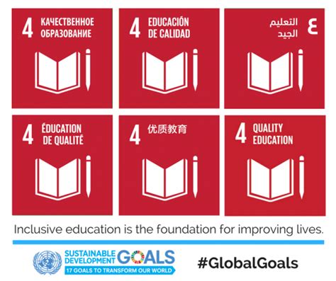 Goal Of The Week Sdg4 Quality Education United Nations