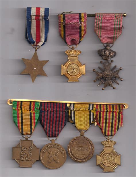 Belgian Soldier Medals Group Page 4 Northern European And Baltic