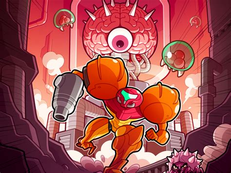 Metroid 30th Anniversary By Mathieu Beaulieu On Dribbble