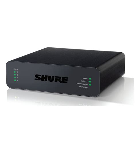 Buy Shure - 4Channel Dante MicLine Audio Network Interface Unit XLR ...