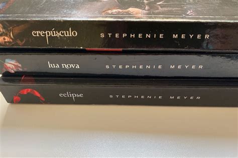 3 Livros Crepúsculo Crepúsculo Lua Nova e Eclipse Stephanie Meyer