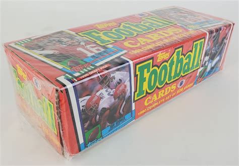 Sealed 1990 Topps Football Card Complete Set Auction Of Champions