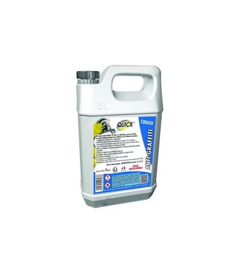 QUICK ANTI GRAFFITI CURATIF BIDON 5L MBHPG Prestige Groupe